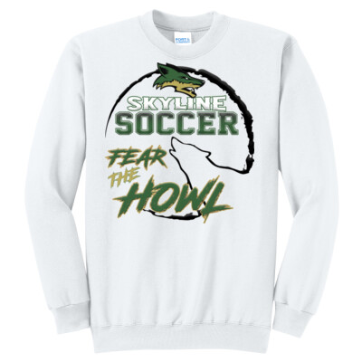Skyline Soccer Fear the Howl Crewneck Sweatshirt Thumbnail