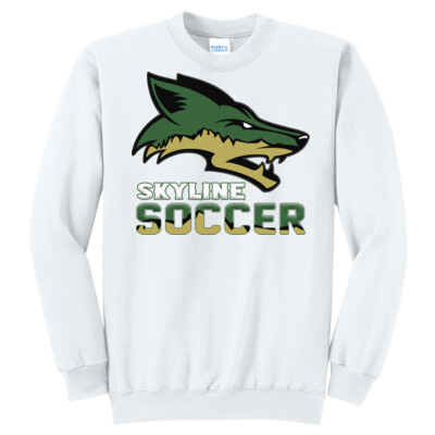 Skyline Soccer 2 Crewneck Sweatshirt Thumbnail