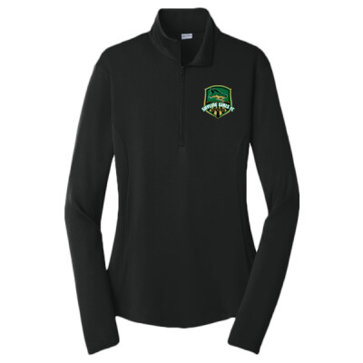 Skyline Girls Soccer 1/4 zip Ladies Warmup Jacket Thumbnail